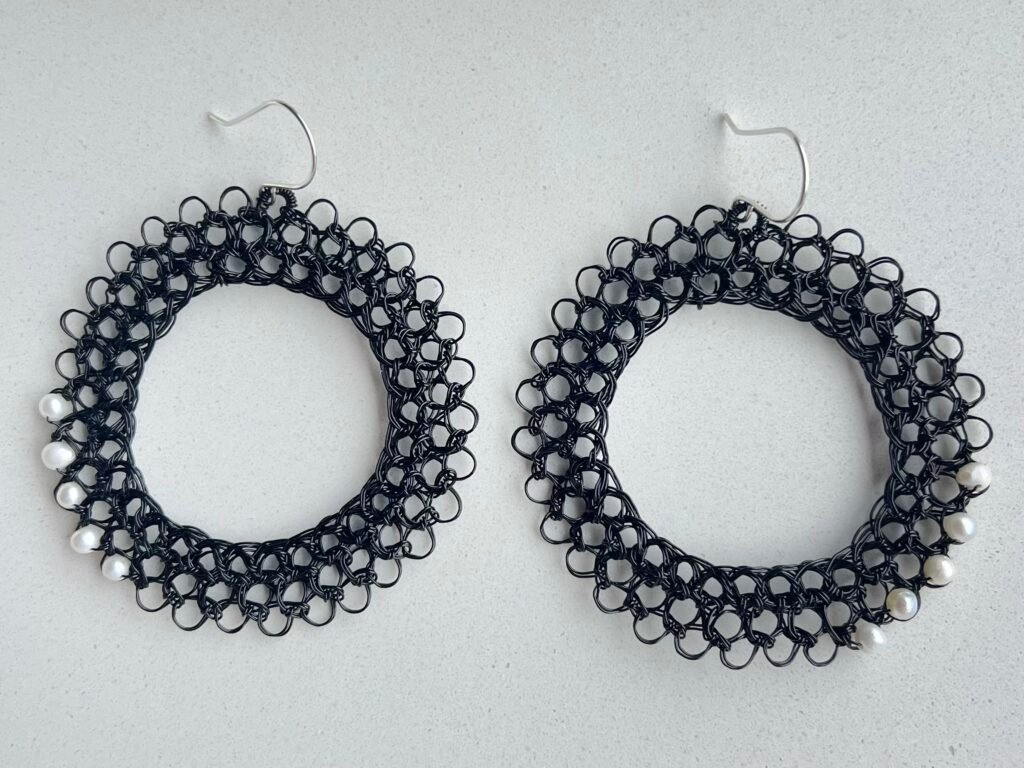 Midnight Loop Earrings